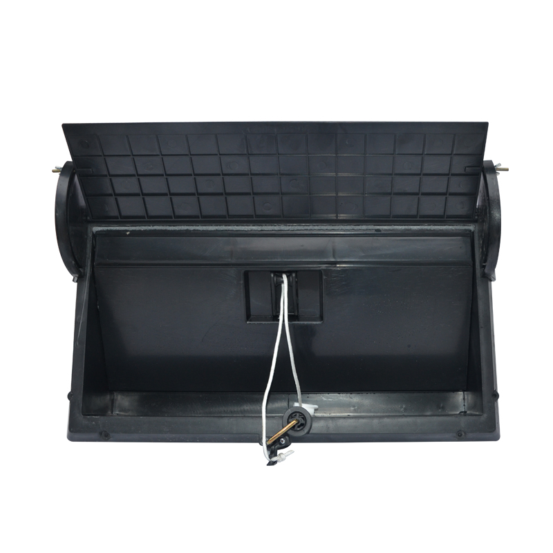 Black Ordinary Poultry Side Wall Air Inlet Window