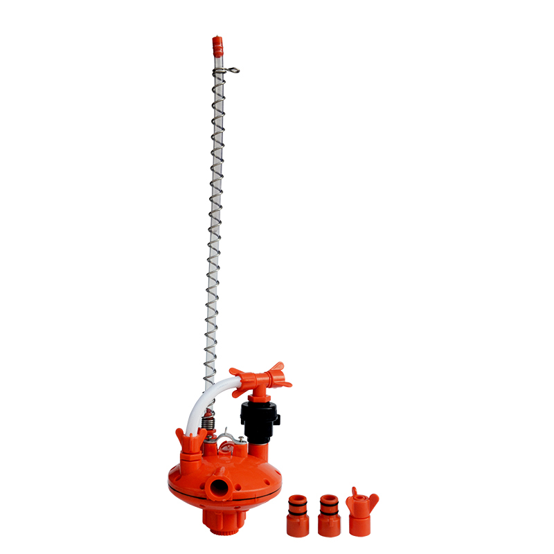 Orange Color Poultry Water Line Pressure Regulator