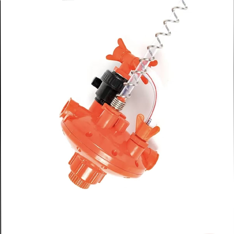 Orange Color Poultry Water Line Pressure Regulator